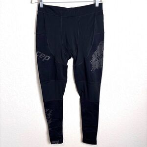 CEP NWT Black Run Tights 3.0 Compression Leggings Men’s V or XL Active Outdoors
